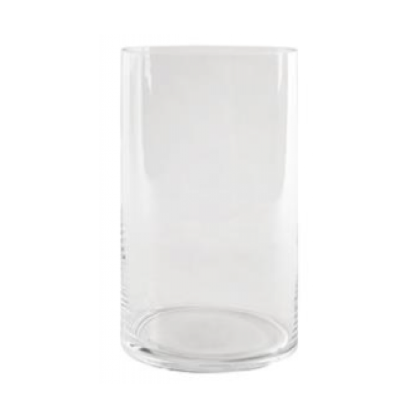 Cylinder glas vase