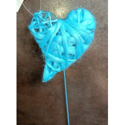 Garnhjerter p trd Turkis