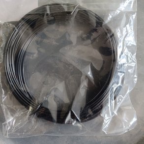 Bonzaitr�d Sort 2 mm  12 m