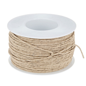 Vindselstr�d papir spole natur 100 m